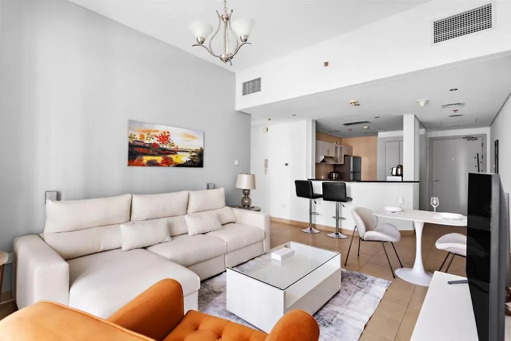 ドバイUrban Luxury Furnished 1 Bhk With Gym And Pool Accessアパートメント アパート ドバイ